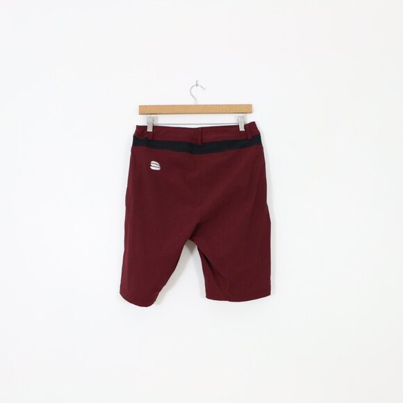 *Sportful Maroon Bermuda Shorts - Picture 5 of 7